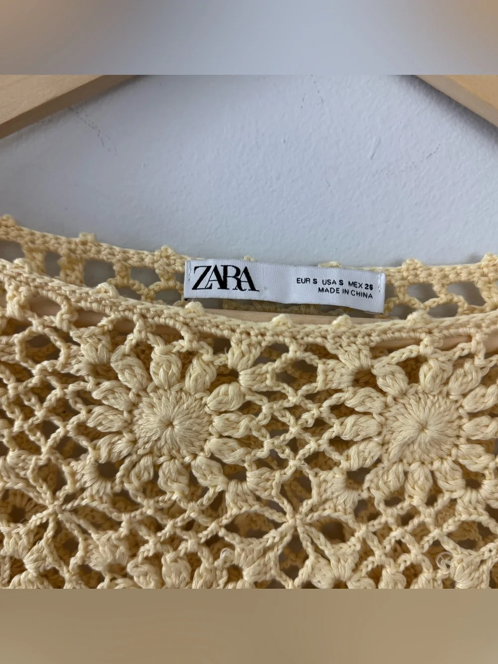 Zara lightweight crochet